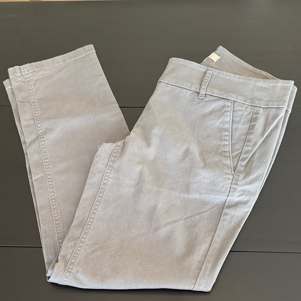 LOFT Marisa style dark gray pants